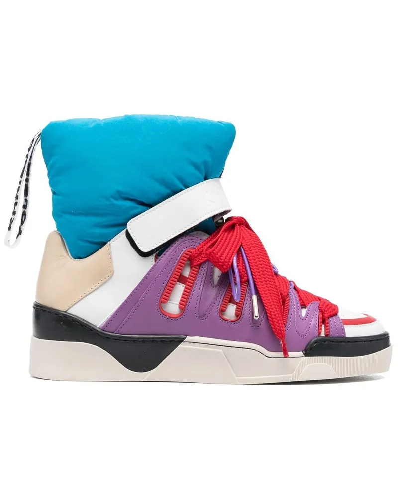 KHRISJOY Gesteppte High-Top-Sneakers Blau