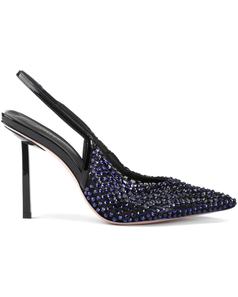 Le Silla Gilda Slingback-Pumps 80mm - Blau Blau