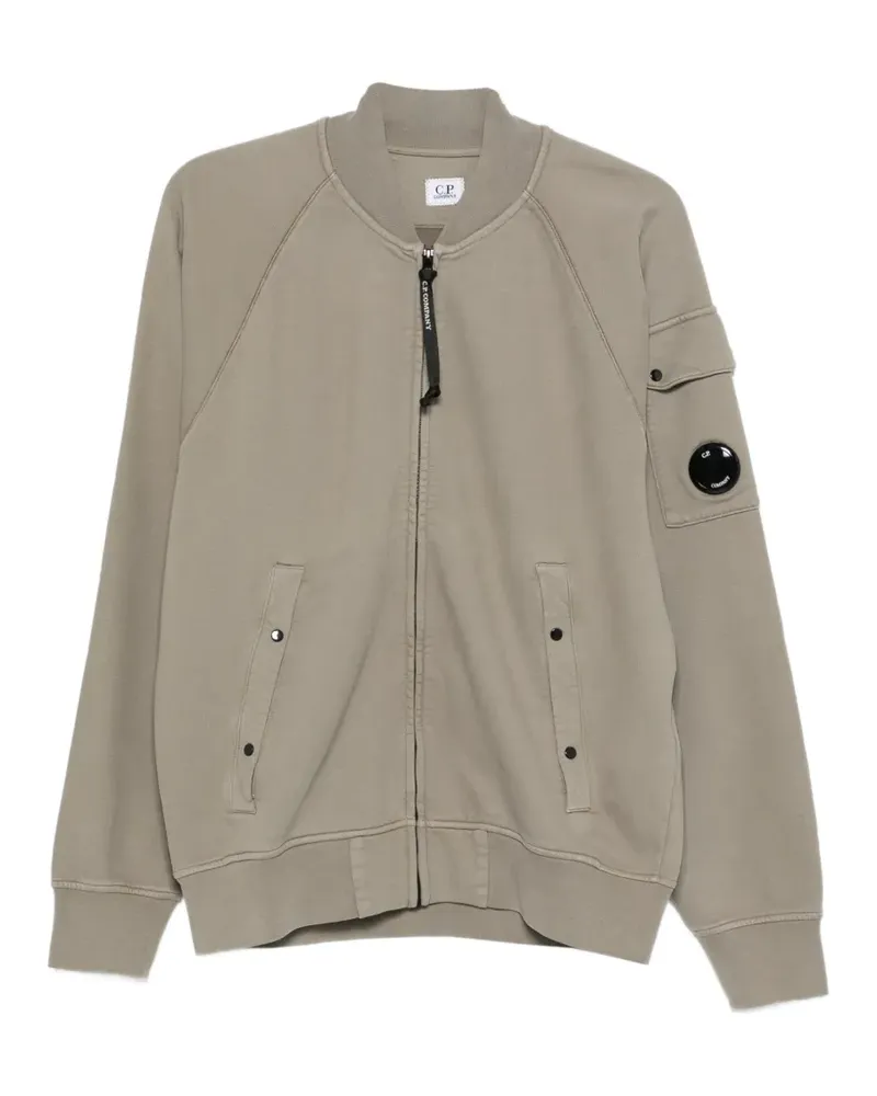 C.P. Company Sweatshirt mit aufgesetzter Tasche - Grün Grün