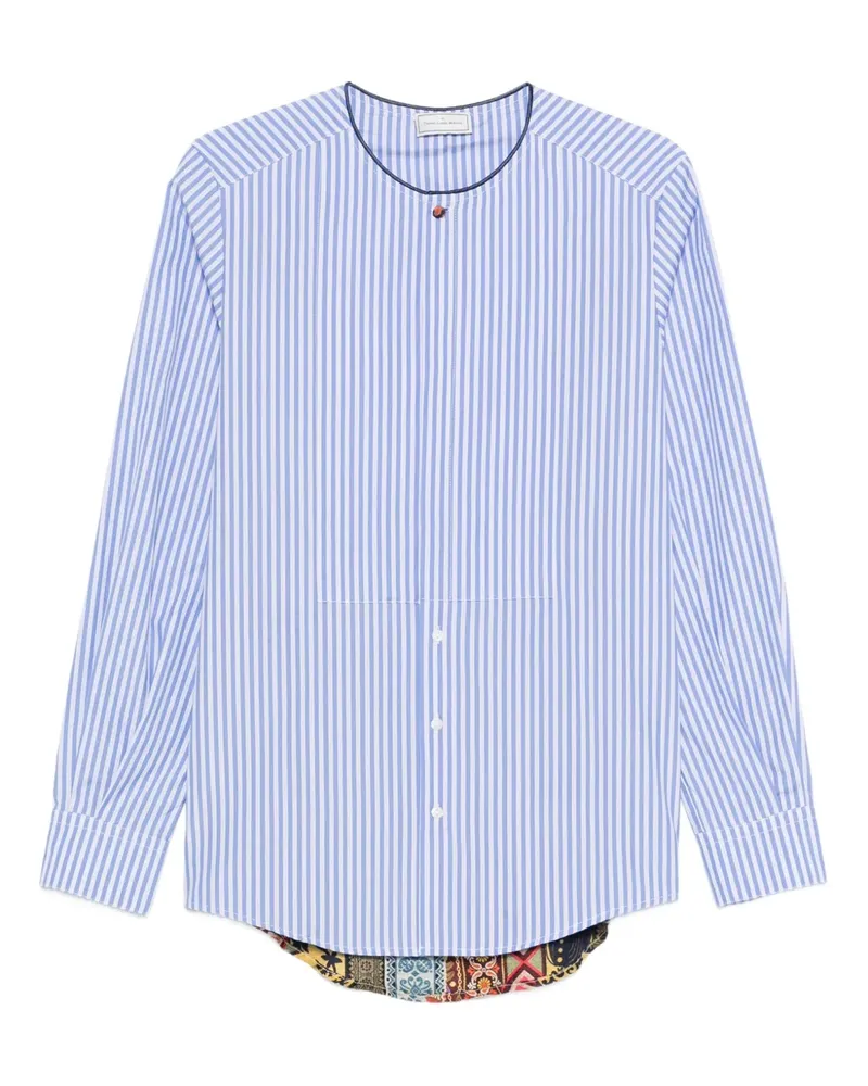 Pierre-Louis Mascia Gestreiftes Hemd - Blau Blau