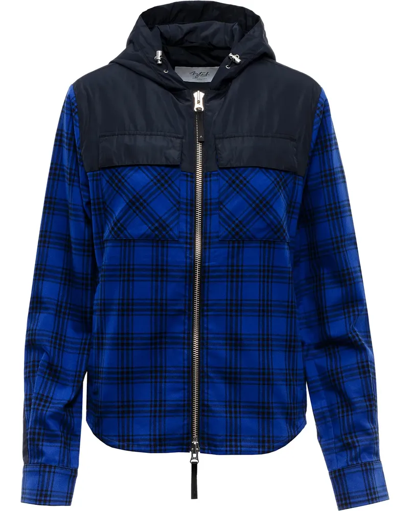 Aztech Mountain Loge Peak Hoodie - Blau Blau