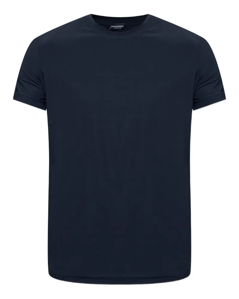 Dsquared2 T-Shirt mit "Icon"-Print - Schwarz Schwarz