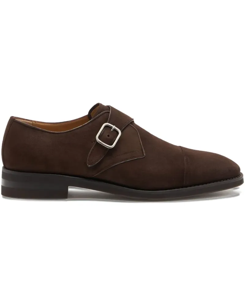 Bally Scribe Un Monk-Schuhe mit Schnallenriemen - Braun Braun