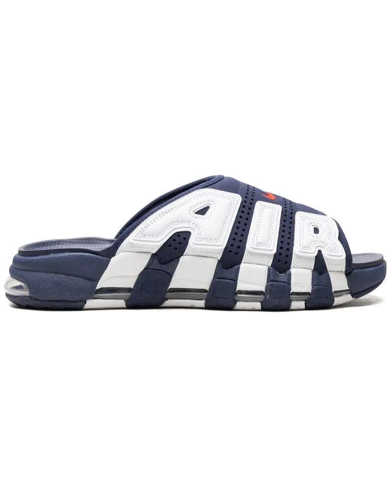 Nike Air More Uptempo "Blue" slides Blau