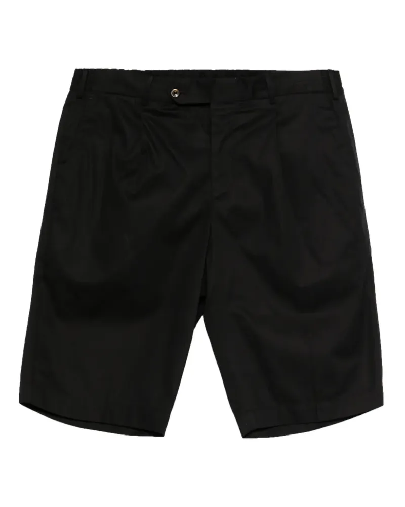 PT TORINO pleated shorts - Schwarz Schwarz