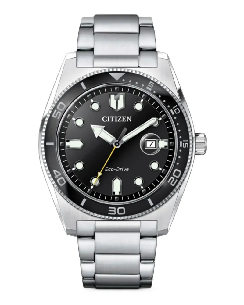 Citizens of humanity Marine Eco-Drive 43mm watch - Schwarz Schwarz