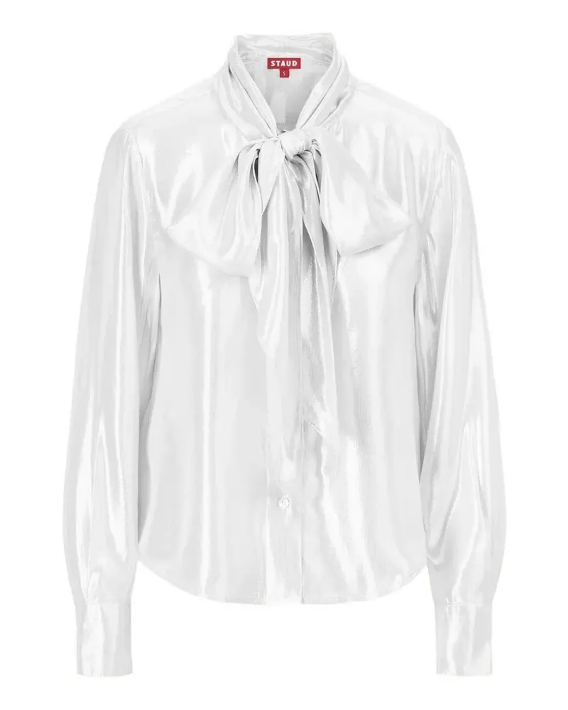 STAUD Maryn Oberteil mit Schleife - Weiß Weiß