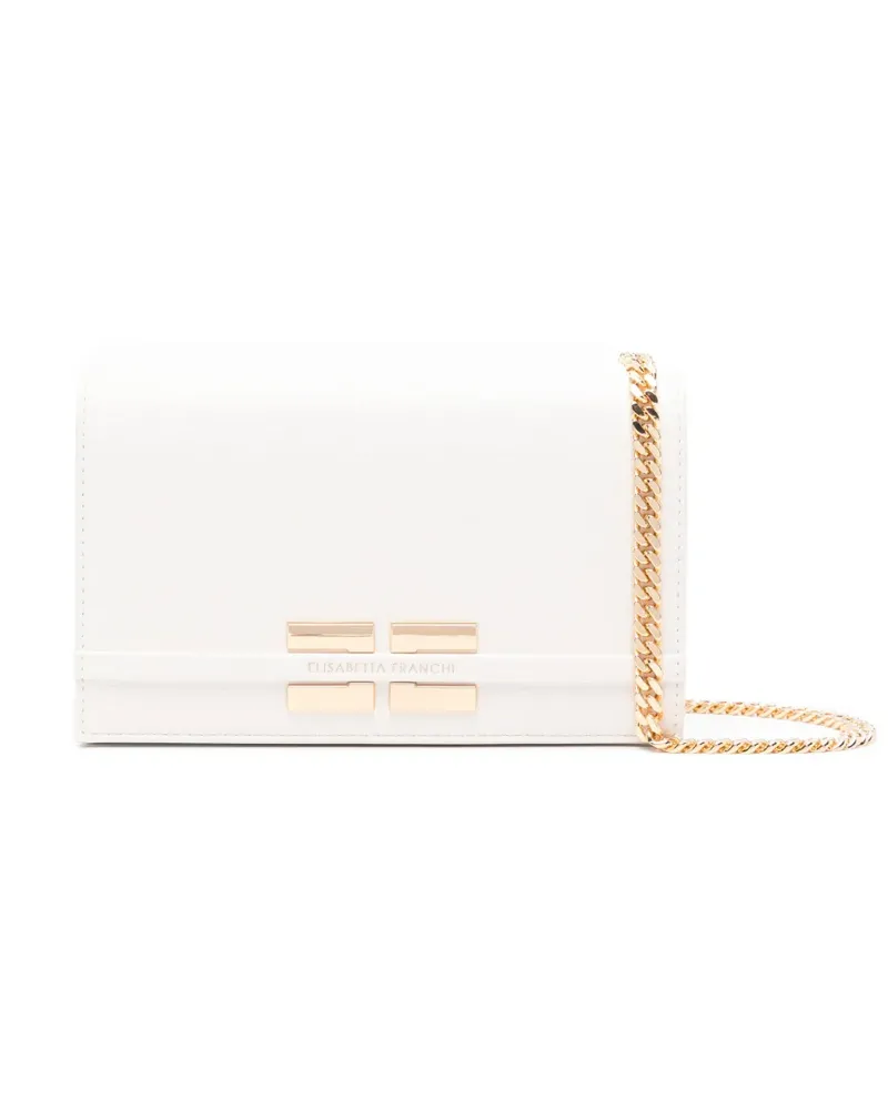 Elisabetta Franchi Hardware Umhängetasche - Nude Nude