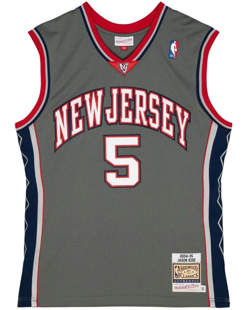 Mitchell & Ness NBA New Jersey Nets 2004 Jason Kidd Alt Trikot - Grau Grau