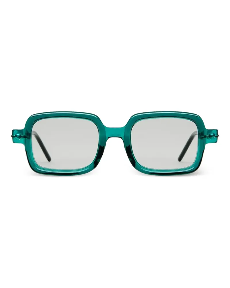 KUBORAUM P2 rectangle-frame glasses - Grün Grün