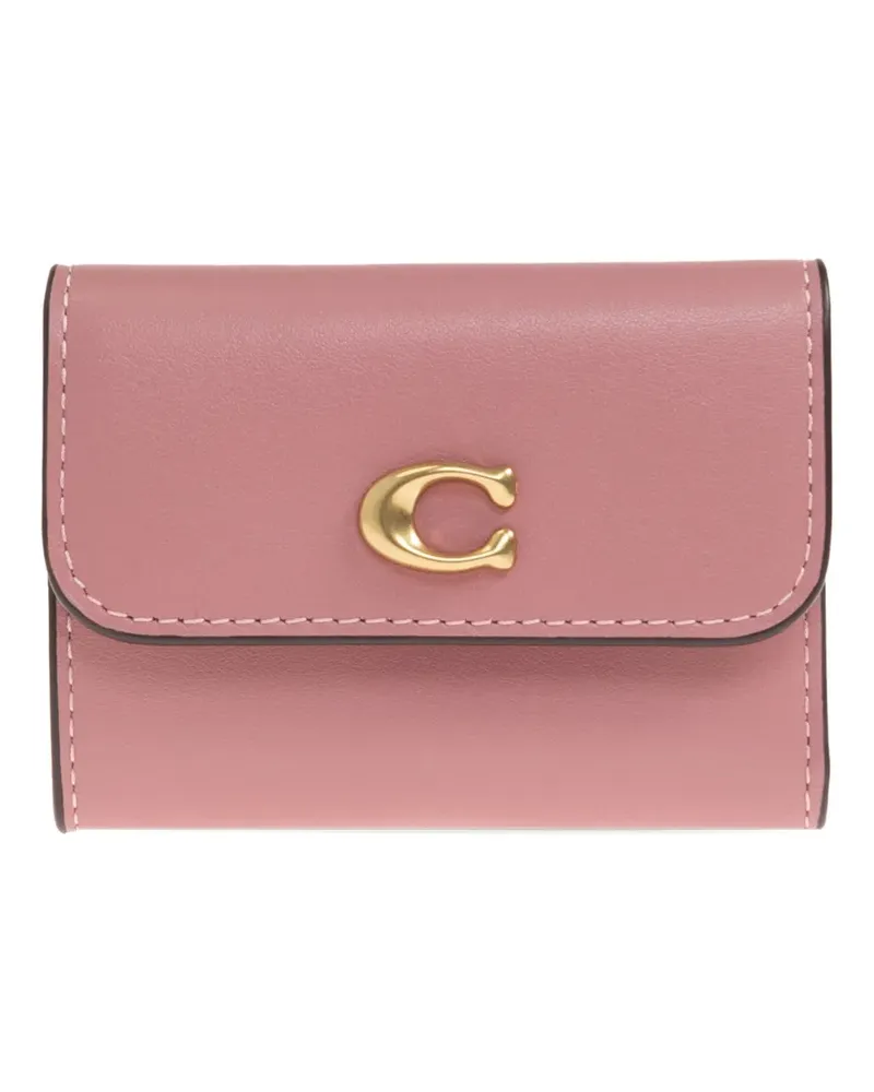 Coach Portemonnaie mit Logo - Rosa Rosa