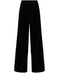 Dorothee Schumacher Wide-Leg-Hose mit Bundfalten Schwarz