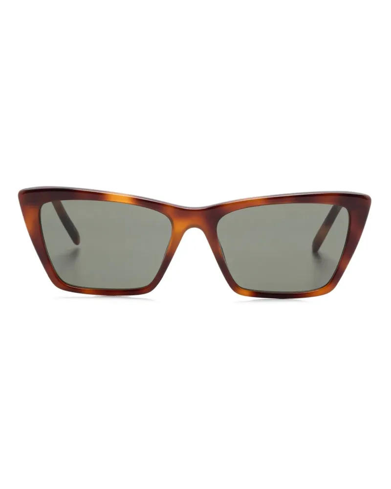 Saint Laurent Mica Thin Sonnenbrille - Braun Braun