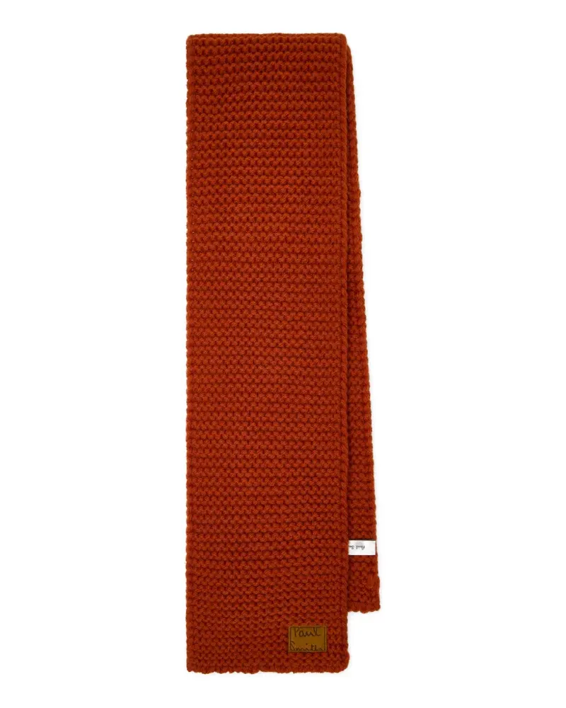 Paul Smith Gestrickter Wollschal - Orange Orange