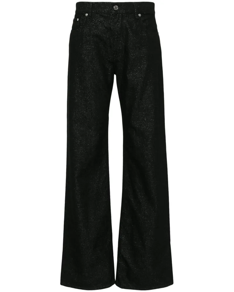 Missoni Logo-Jeans mit Lurex-Detail - Schwarz Schwarz