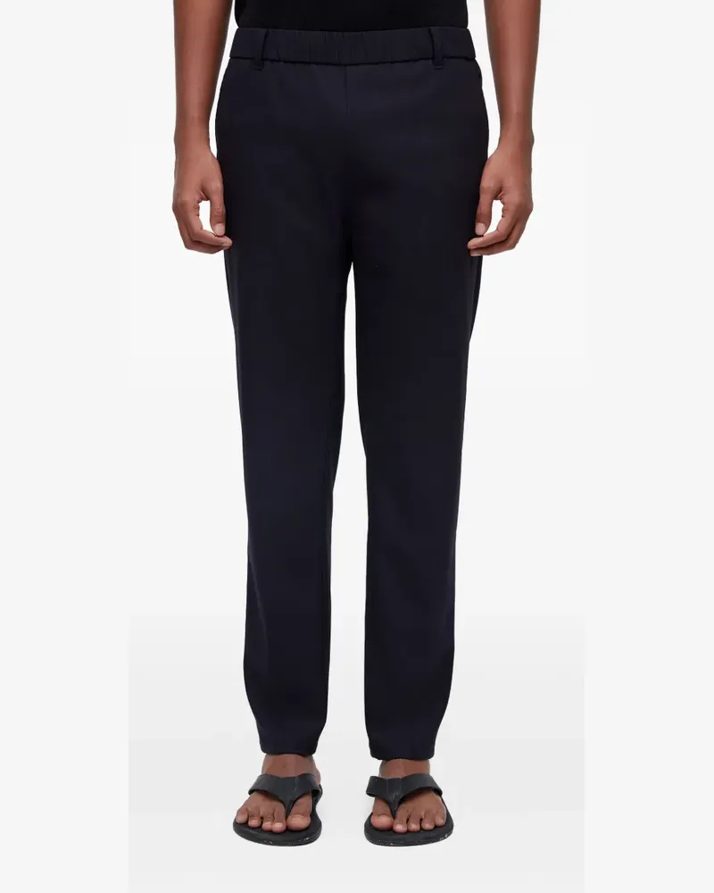 Osklen Gerade Hose mit elastischem Bund - Blau Blau