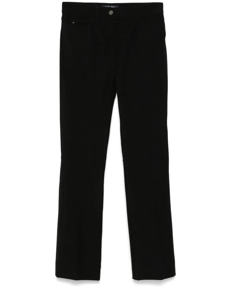 Max Mara Tabarin Hose - Schwarz Schwarz