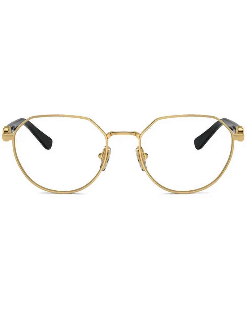 Vogue Brille mit Kettendetail - Gold Gold