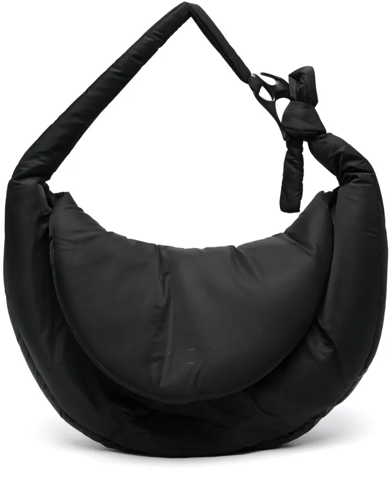 Heliot Emil Gepolsterte Schultertasche - Schwarz Schwarz