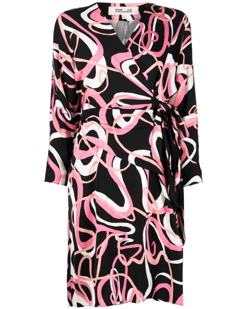 Diane von Furstenberg Mikah Wickelkleid - Mehrfarbig Mehrfarbig