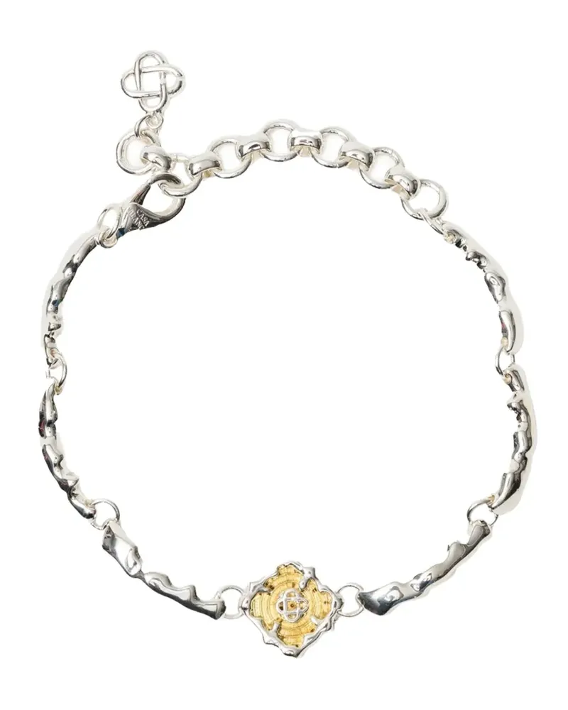Casablanca Paris Splash Armband mit skulpturalem Detail - Silber Silber