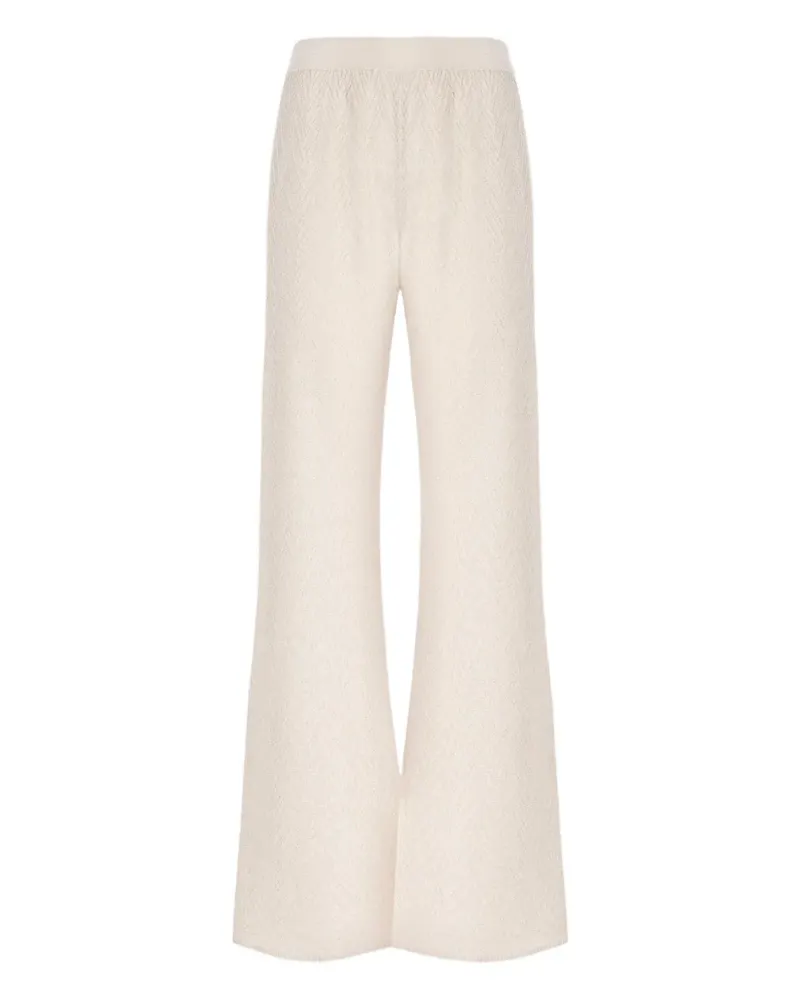 Missoni Ausgestellte Hose mit Zickzackmuster - Nude Nude