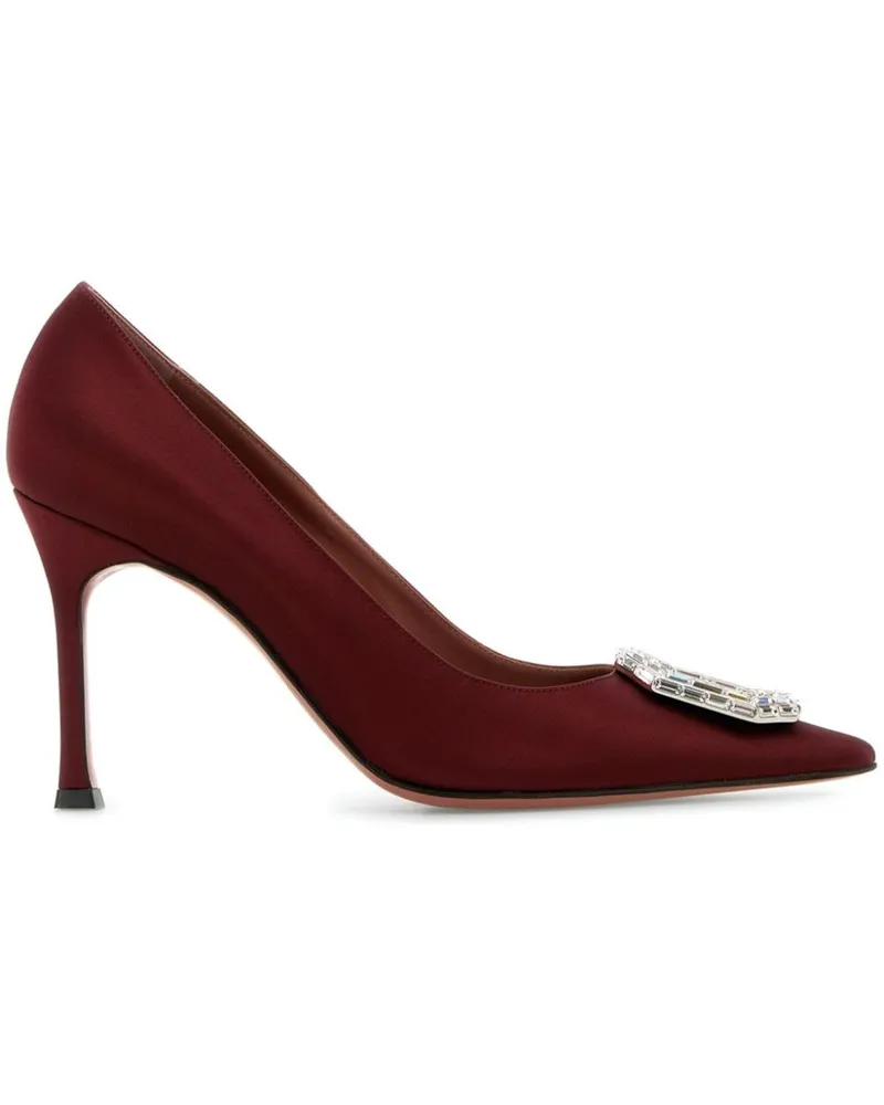 Amina Muaddi Camelia Pumps 90mm - Rot Rot