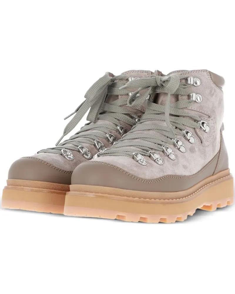 Moncler Peka Trek Schnürstiefel - Braun Braun