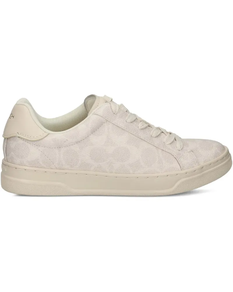 Coach High Line patterned sneakers - Nude Nude