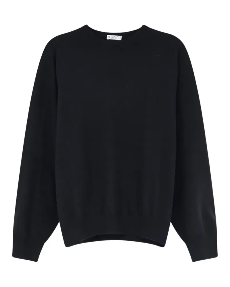 Brunello Cucinelli Pullover mit Monili-Detail - Schwarz Schwarz