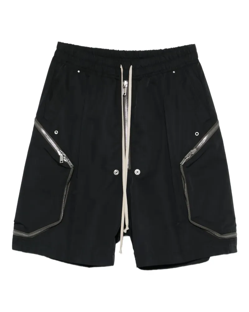 Rick Owens zipped cargo shorts - Schwarz Schwarz