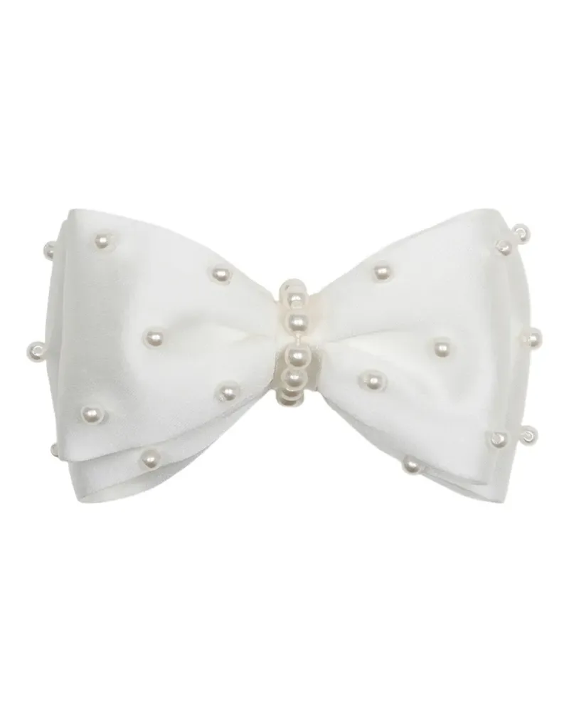 Self-Portrait Haarspange mit Schleife - Nude Nude