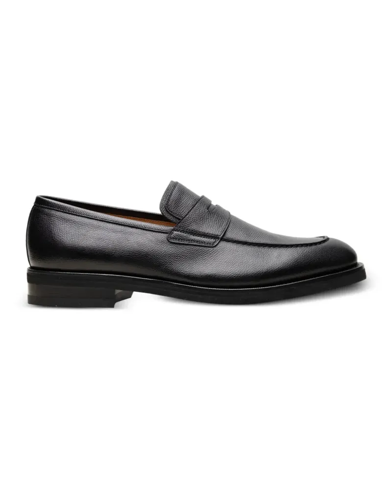 Ferragamo leather loafers - Schwarz Schwarz
