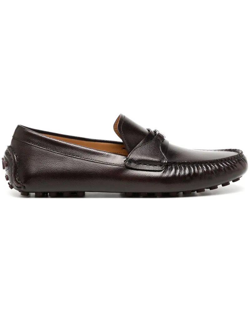 Ferragamo Loafer mit Gancini-Spange - Rot Rot
