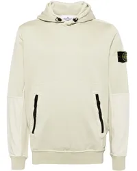 Stone Island Hoodie mit Kompass-Patch Grün