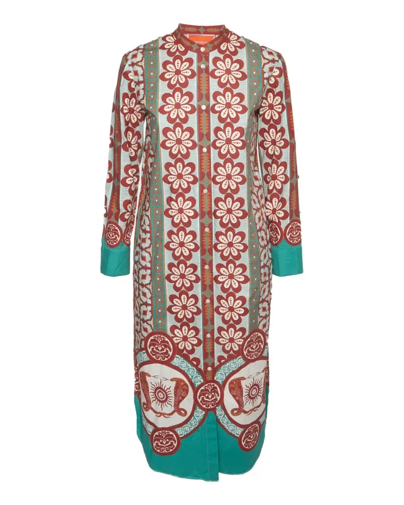 La DoubleJ Sundowner midi dress - Rot Rot