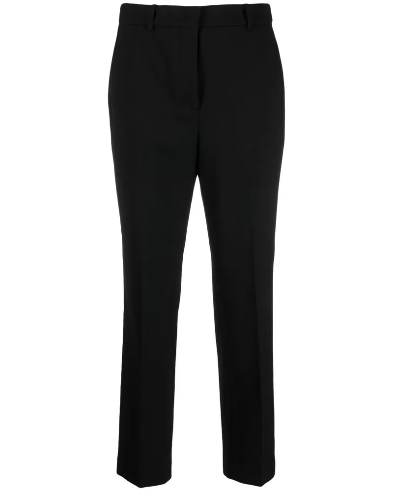 Incotex Klassische Cropped-Hose - Schwarz Schwarz