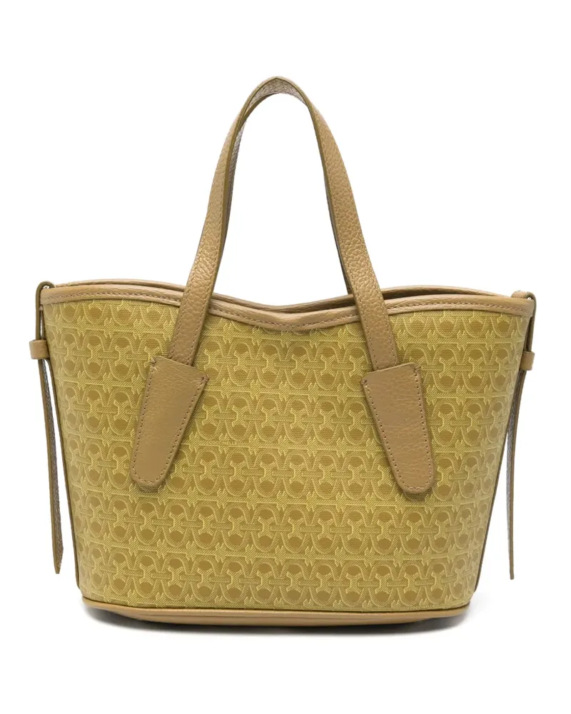 Coccinelle Never Without monogram-print tote bag - Grün Grün