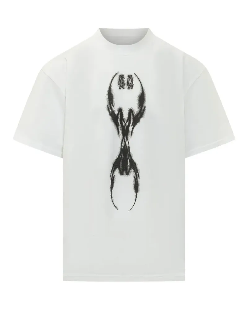 44 LABEL GROUP graphic-print T-shirt - Weiß Weiß