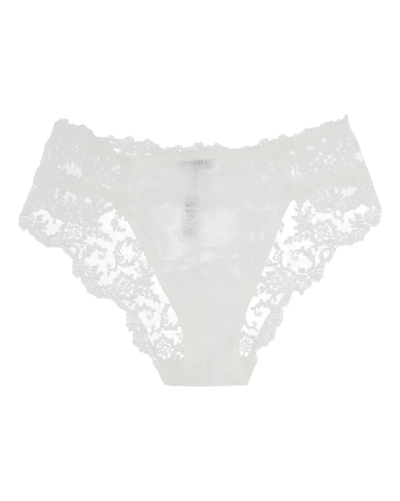 La Perla lace briefs - Weiß Weiß