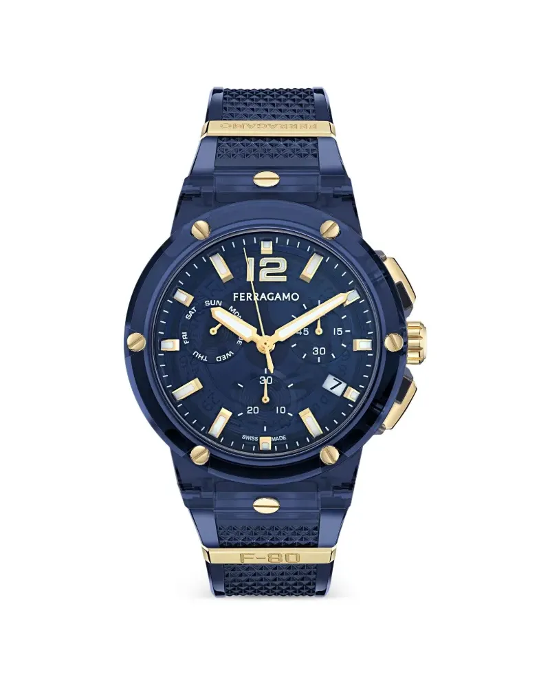Ferragamo F80 44mm - Blau Blau