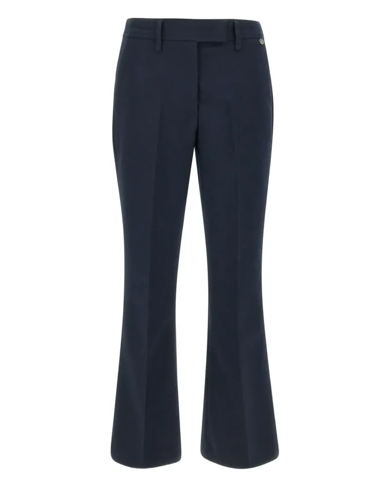 Liu Jo Ausgestellte Cropped-Hose - Blau Blau
