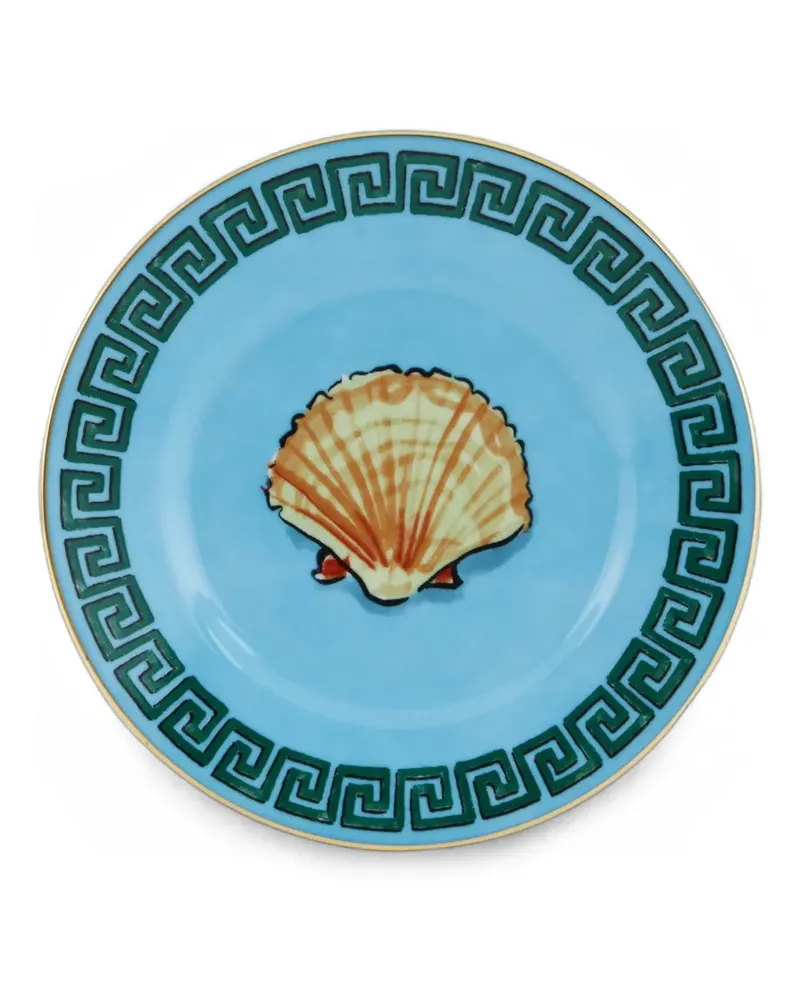 Ginori 1735 x Luke Edward Hall Il Viaggio di Nettuno Brotteller (16cm) - Blau Blau