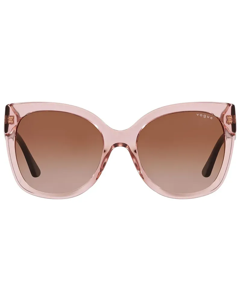 Vogue Sonnenbrille mit Oversized-Gestell - Braun Braun