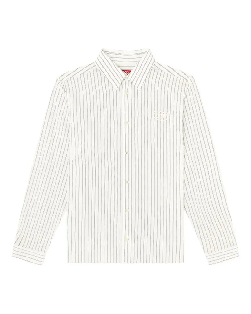 Diesel S-Simply-Gsbg striped shirt - Grau Grau