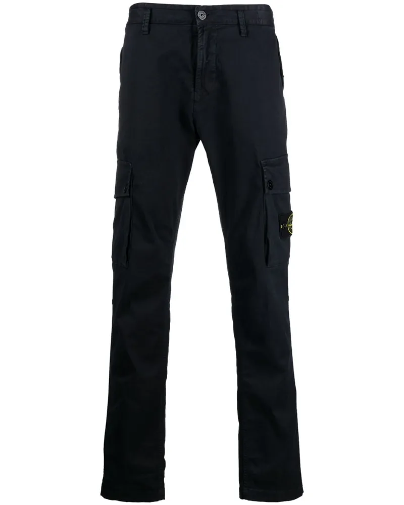 Stone Island Cargohose mit Kompass - Blau Blau