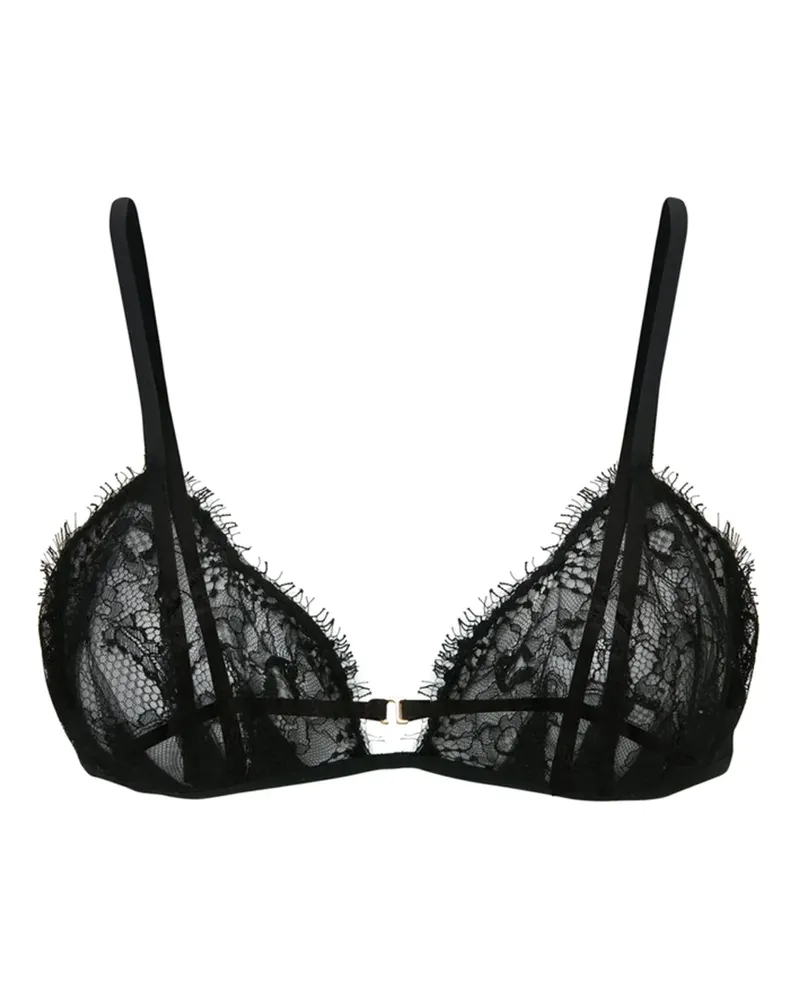 Victoria Beckham Triangel-BH - Schwarz Schwarz