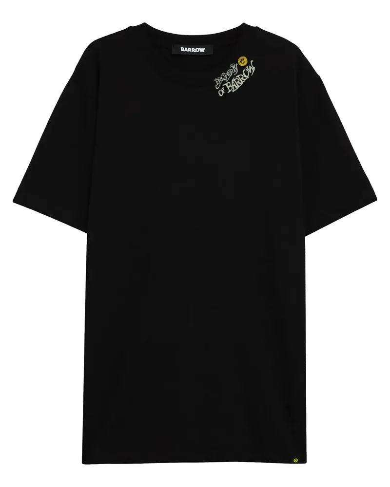 BARROW T-Shirt mit grafischem Print - Schwarz Schwarz