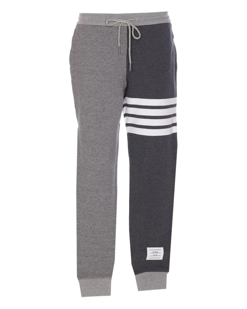 Thom Browne 4-Bar stripe sweatpants - Grau Grau