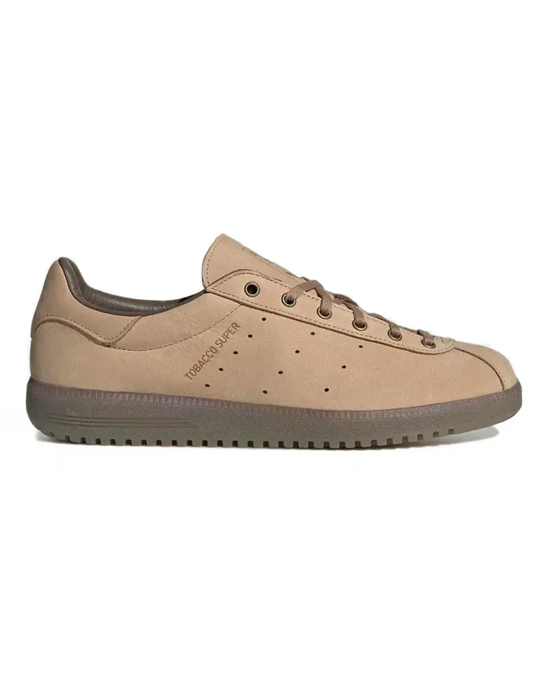 adidas Tobacco Super leather low-top sneakers - Braun Braun